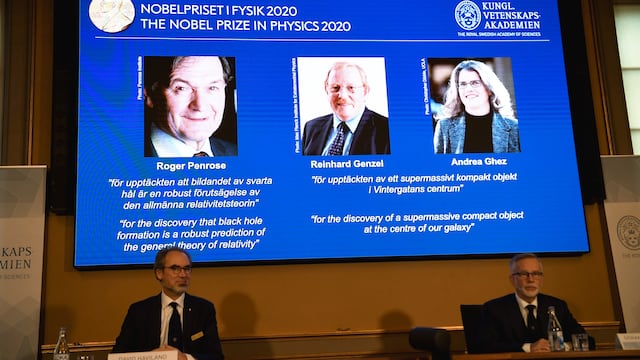 Anuncio Premio Nobel de Física 2020