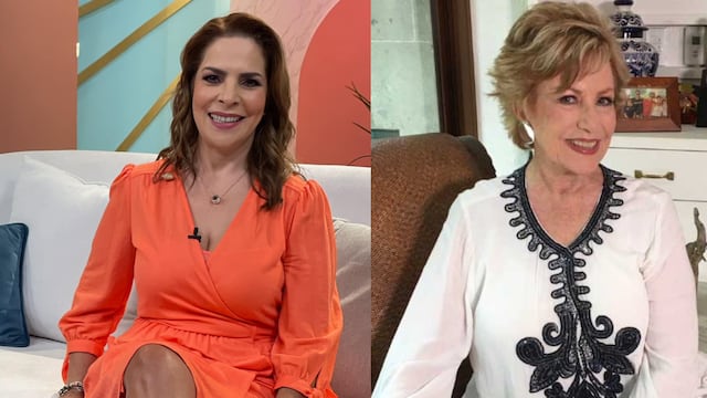 Ana María Alvarado y Maxine Woodside.