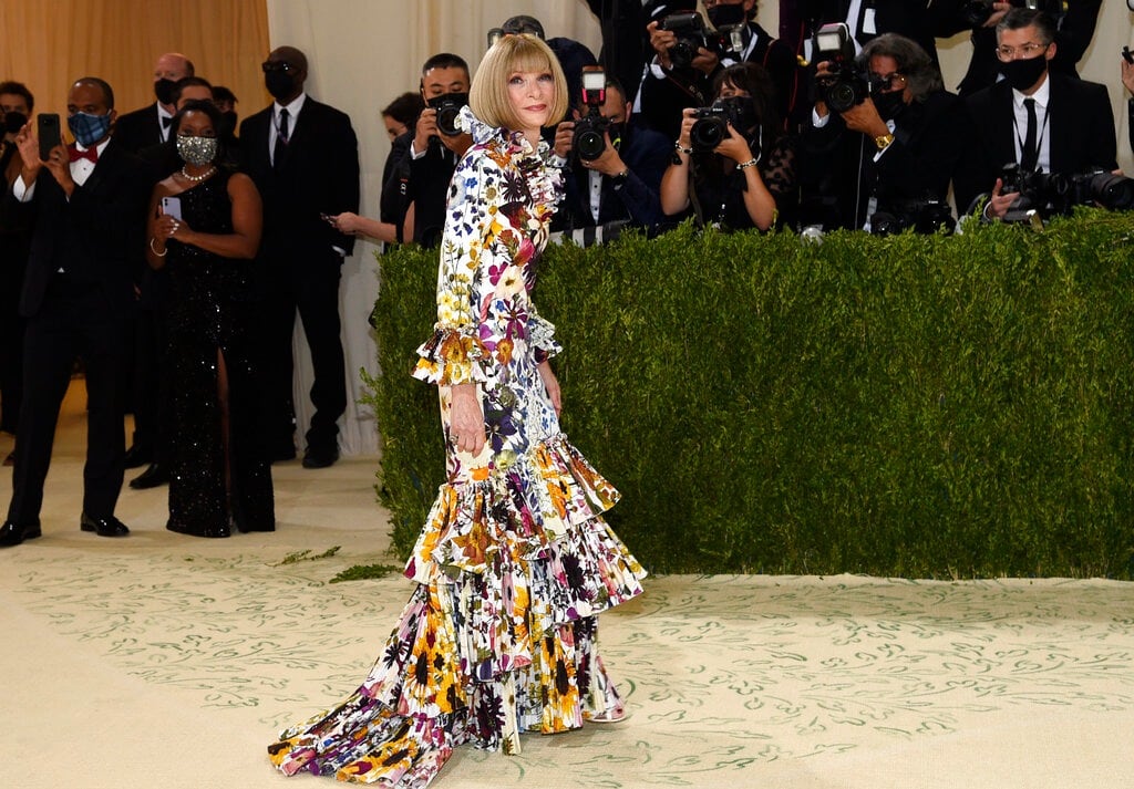 Anna Wintour acude al Met Gala 2021