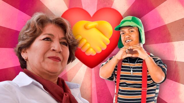 Delfina Gómez y Medio Metro