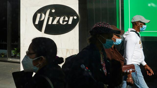 Sede de Pfizer en Nueva York