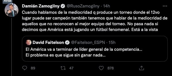 Faitelson vs Ruso Zamogilny