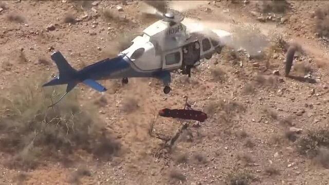 El trágico momento.