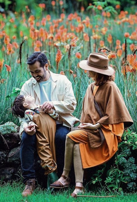 Jorge Álvarez Máynez y su familia