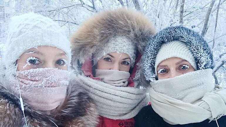 16 grados bajo cero en el congelador de México