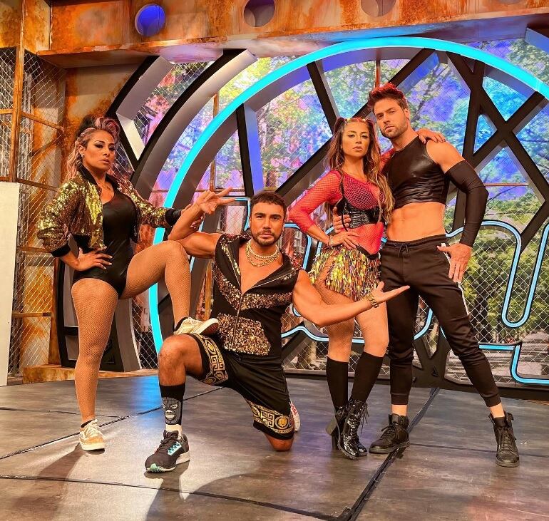 Toñita, Tony Garza, Ferka y Jorge Loza