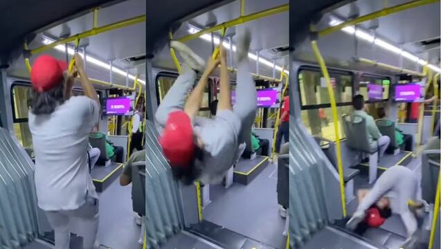 Joven termina herido tras intento de maniobra en el Metrobús