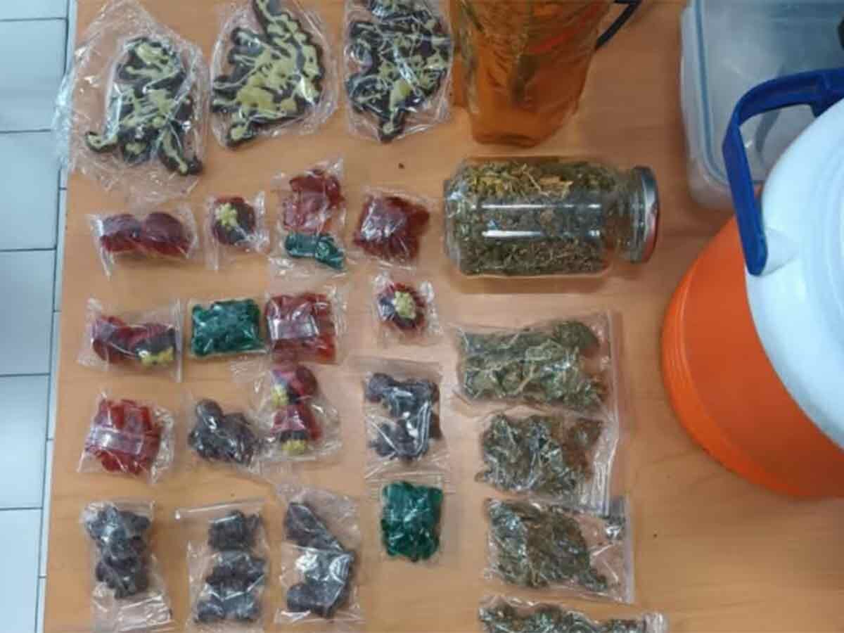 Dulces con droga