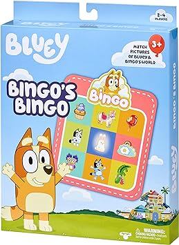 Bingo de Bluey, juego de mesa