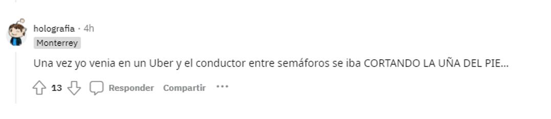 Critica a conductores en Monterrey