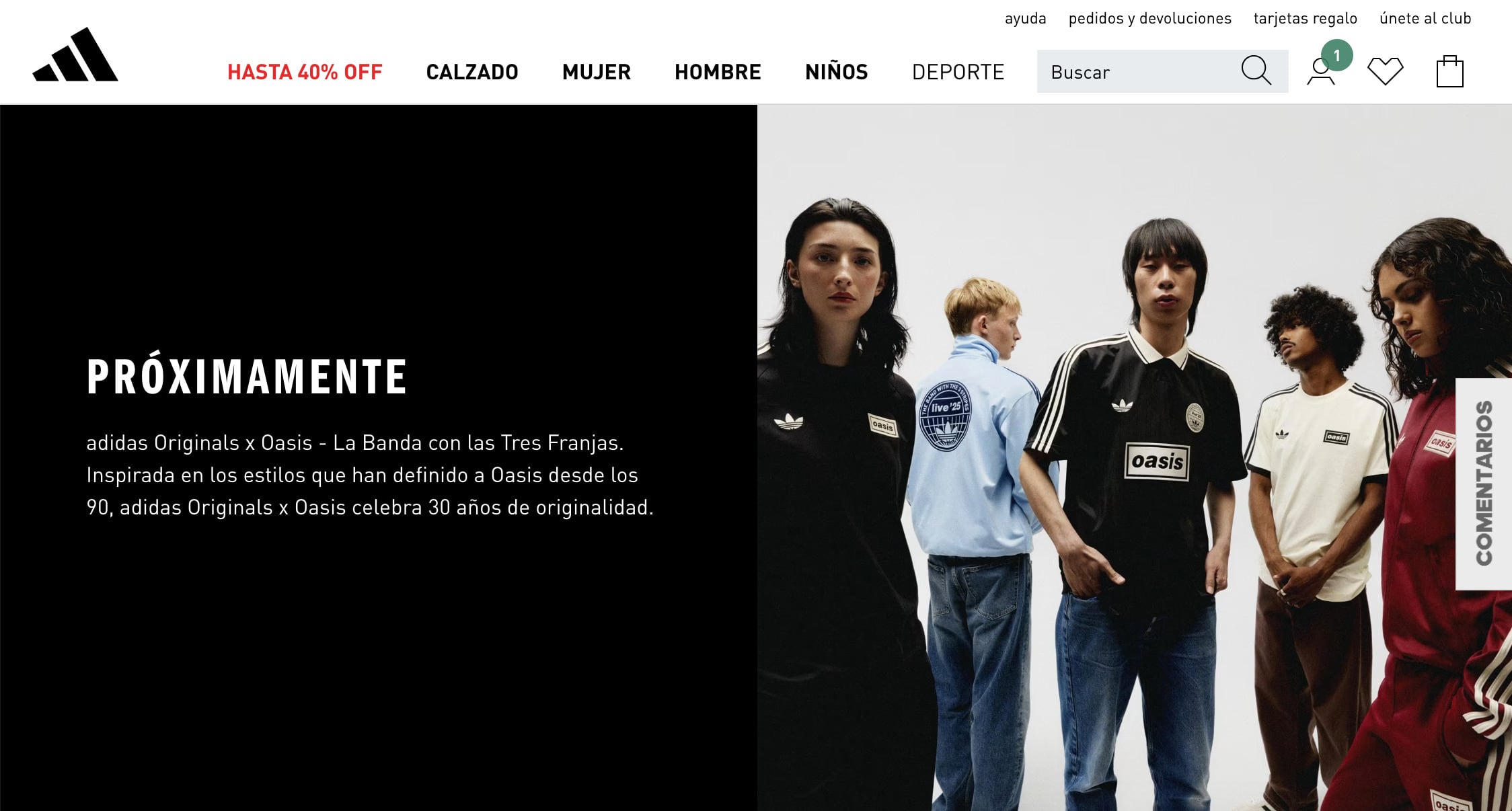 Colección Adidas Originals x Oasis en México