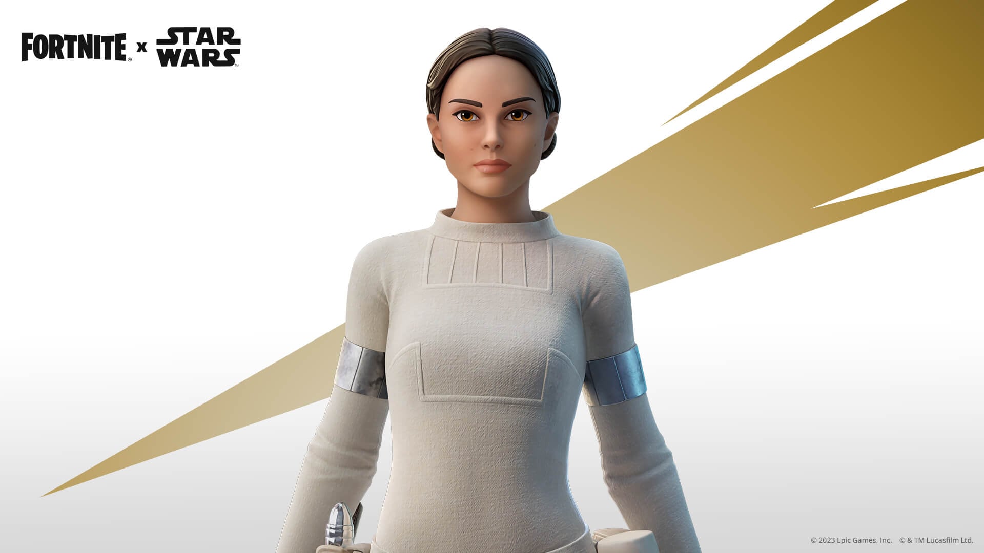 Padmé Amidala en Fortnite x Star Wars