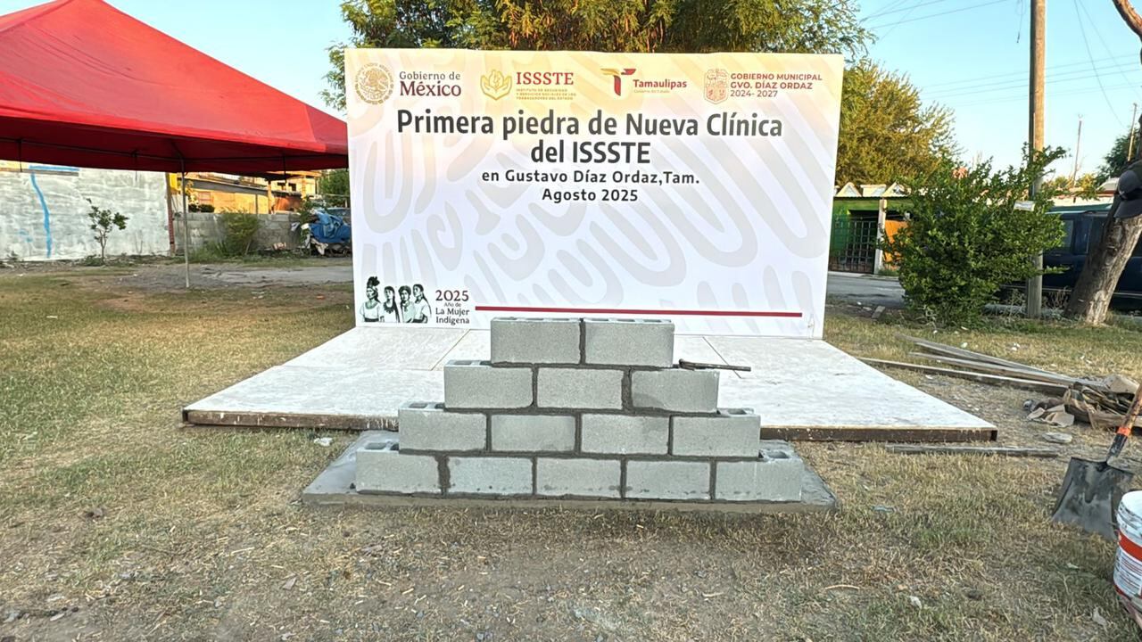 Martí Batres: Inició construcción de la Unidad de Medicina Familiar del ISSSTE en Tamaulipas