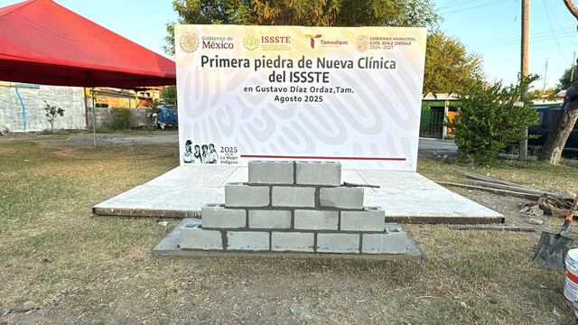 Construcción de la Unidad de Medicina Familiar del ISSSTE Tamaulipas
