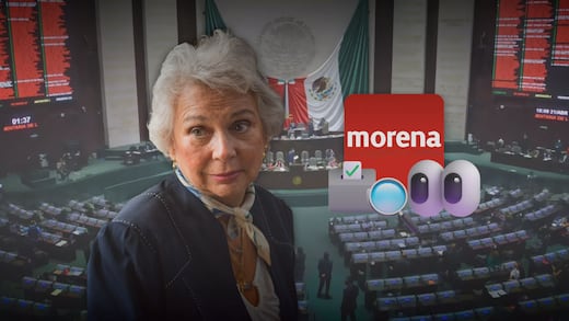 Morena cuestiona ausencia de Olga Sánchez Cordero en votación de reforma electoral