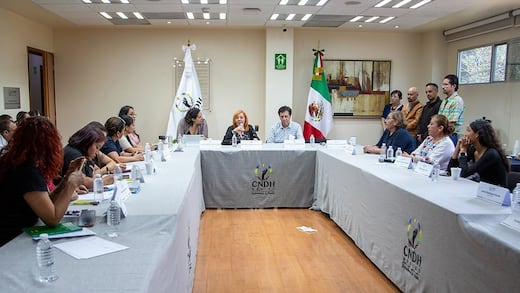 Madres buscadoras se reunieron con Rosario Piedra; esto pidieron a la CNDH