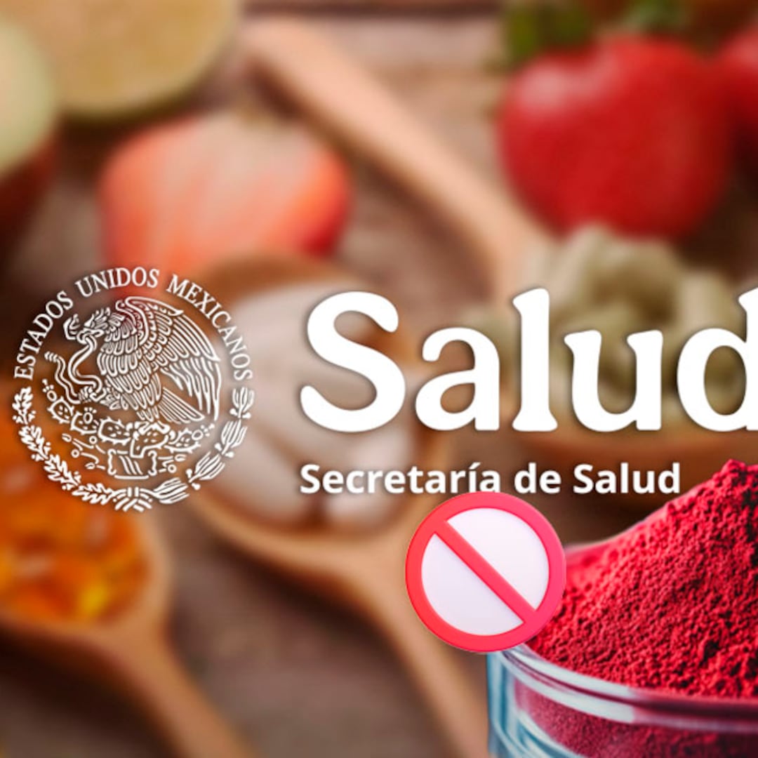 Secretaría de Salud prohíbe la eritrosina en alimentos, bebidas y suplementos