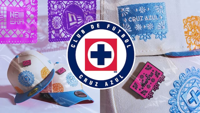 Nuevas gorras Cruz Azul New Era x Día de Muertos