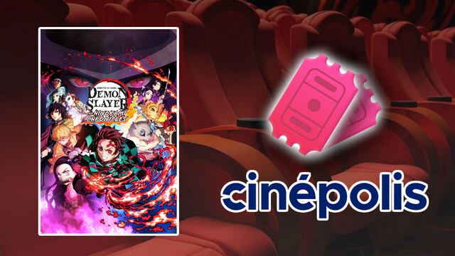 Cinépolis vende boletos 2x1 para Demon Slayer: Kimetsu No Yaiba