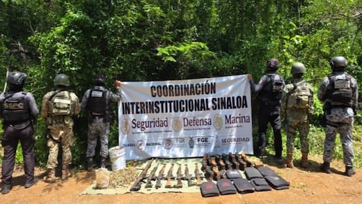 Operativo en Sinaloa: Gabinete de Seguridad asegura laboratorio clandestino