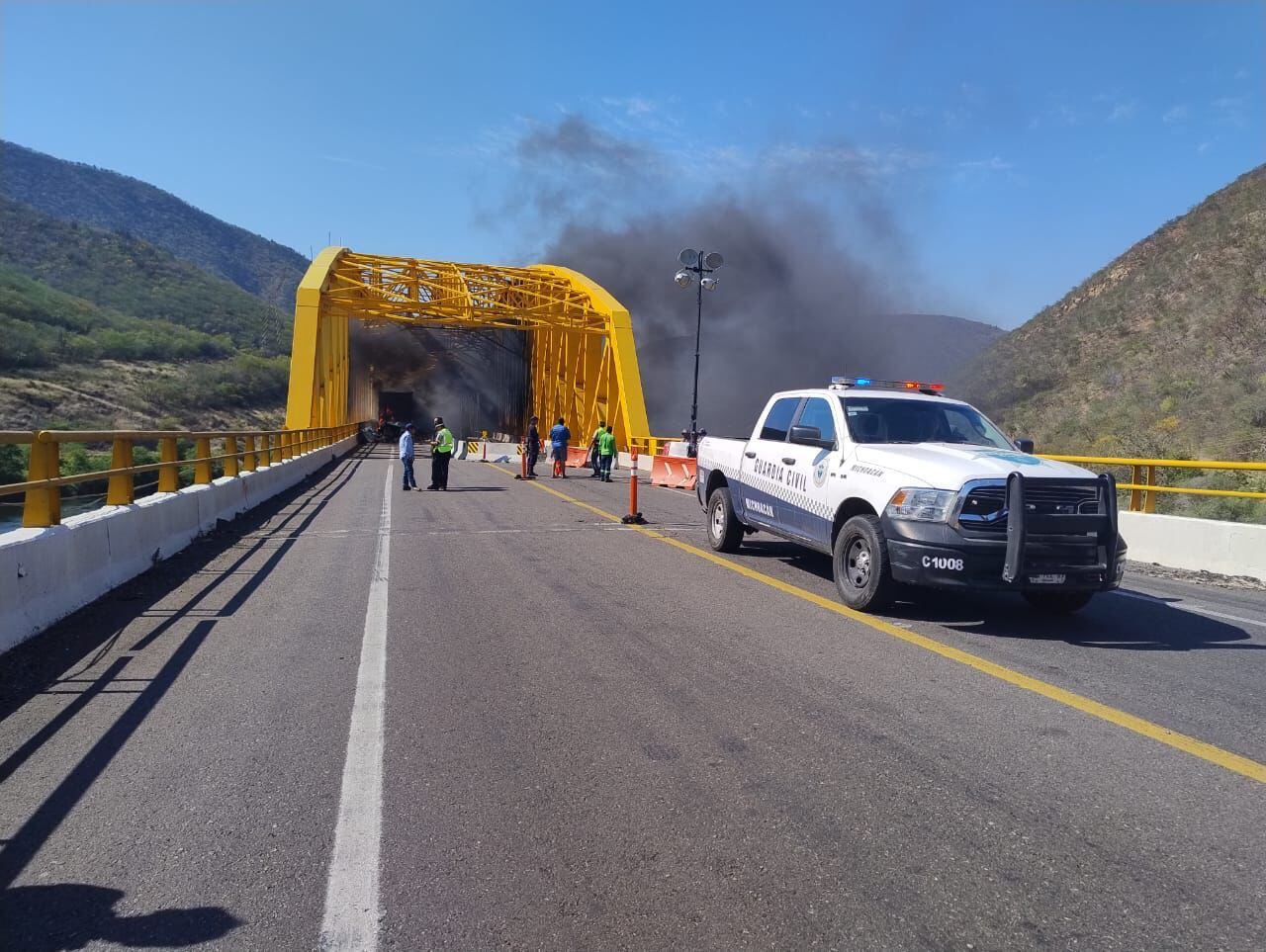 Accidente autopista Siglo XXI