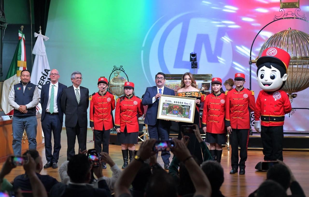 Sorteo Magno 392: Lotería Nacional entrega Premio Mayor de 104 mdp