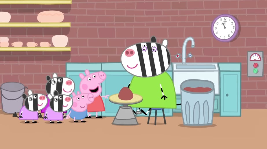 Peppa Pig por Día Internacional del Escultor