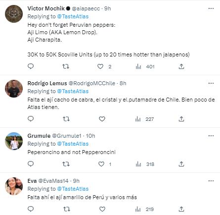 Reacciones al listado del chile más picoso del mundo según