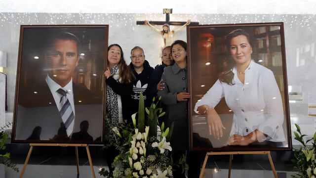 Homenaje luctuoso de Martha Erika Alonso y Rafael Moreno Valle.
