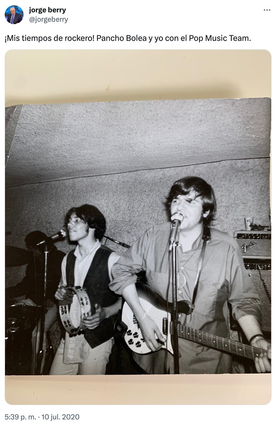 Pop Music Team, Jorge Berry