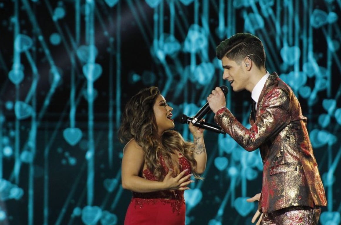 Paola Chuc y Nelson, final La Academia