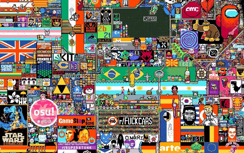 Reddit Place 2022