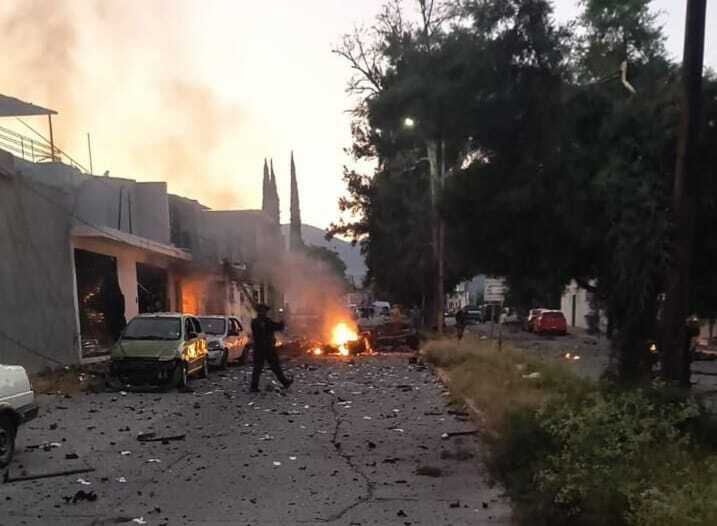 Coche bomba explota en Acámbaro, Guanajuato