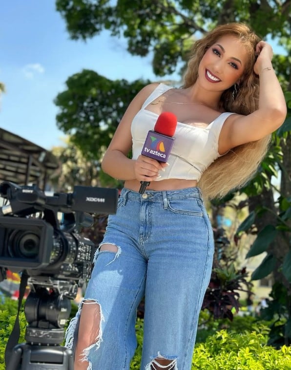Raquel Escalante, presentadora de TV Azteca y ex Miss Guatemala