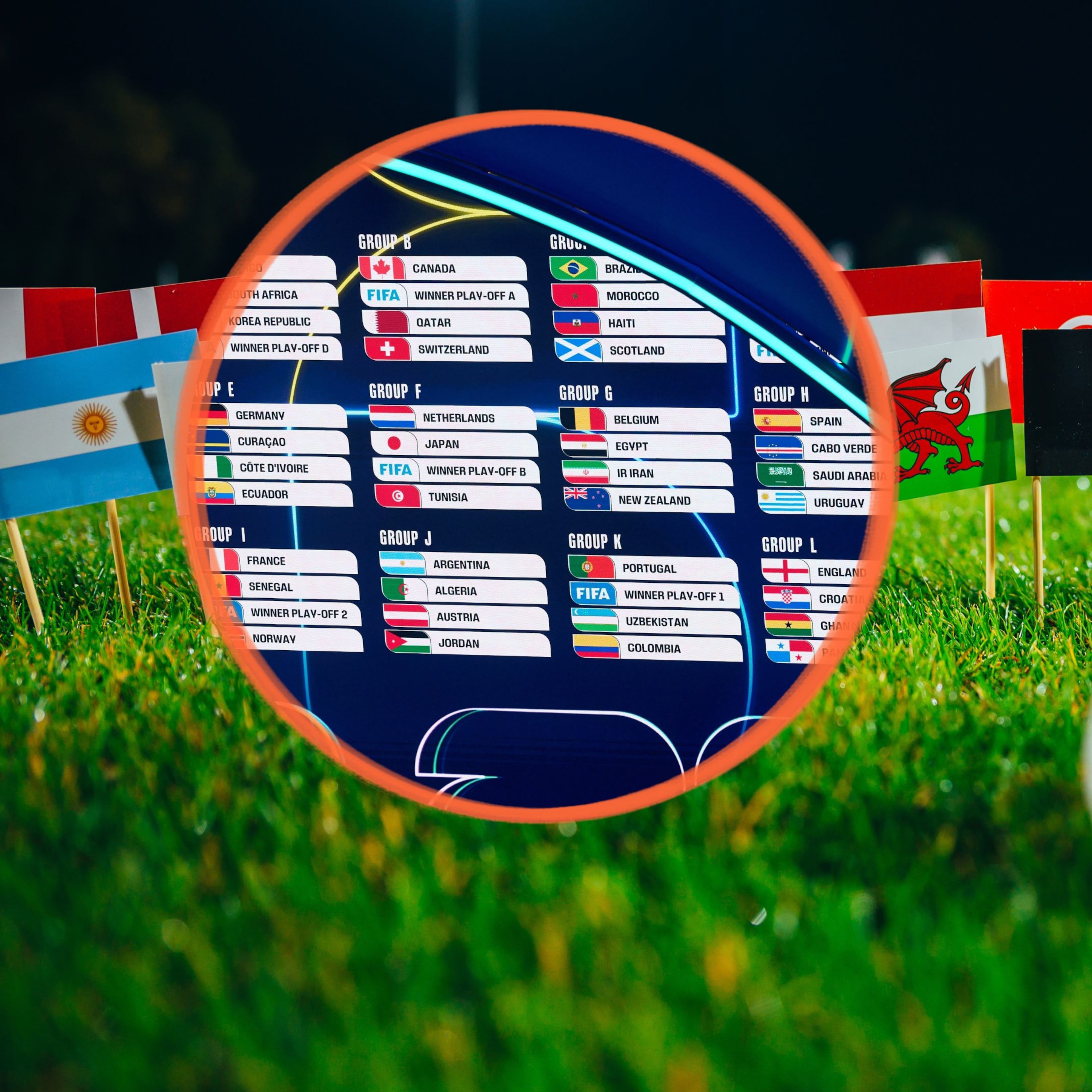 Mundial 2026: clasificación de grupos tras la Jornada 1