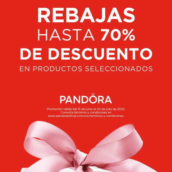 Rebajas en Pandora en México