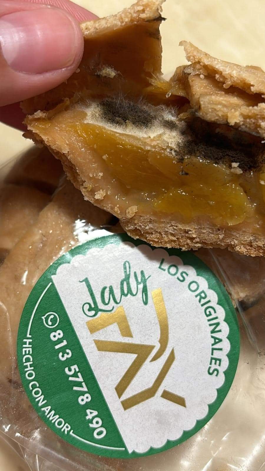 Lady Pays con hongos y cucarachas