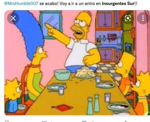 Memes sobre el antro tipo "Insurgentes Sur"