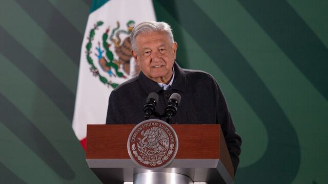 AMLO en la mañanera del 17 de febrero en Tijuana, Baja California