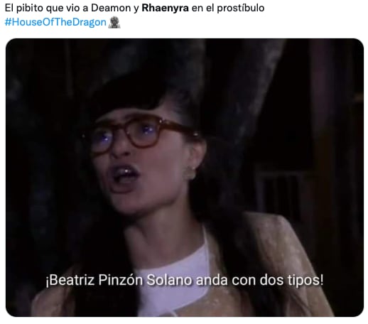 Memes de The House of Dragon de Daemon y Rhaenyra
