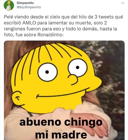 Critican y se burlan de AMLO por mensaje sobre muerte de Pelé