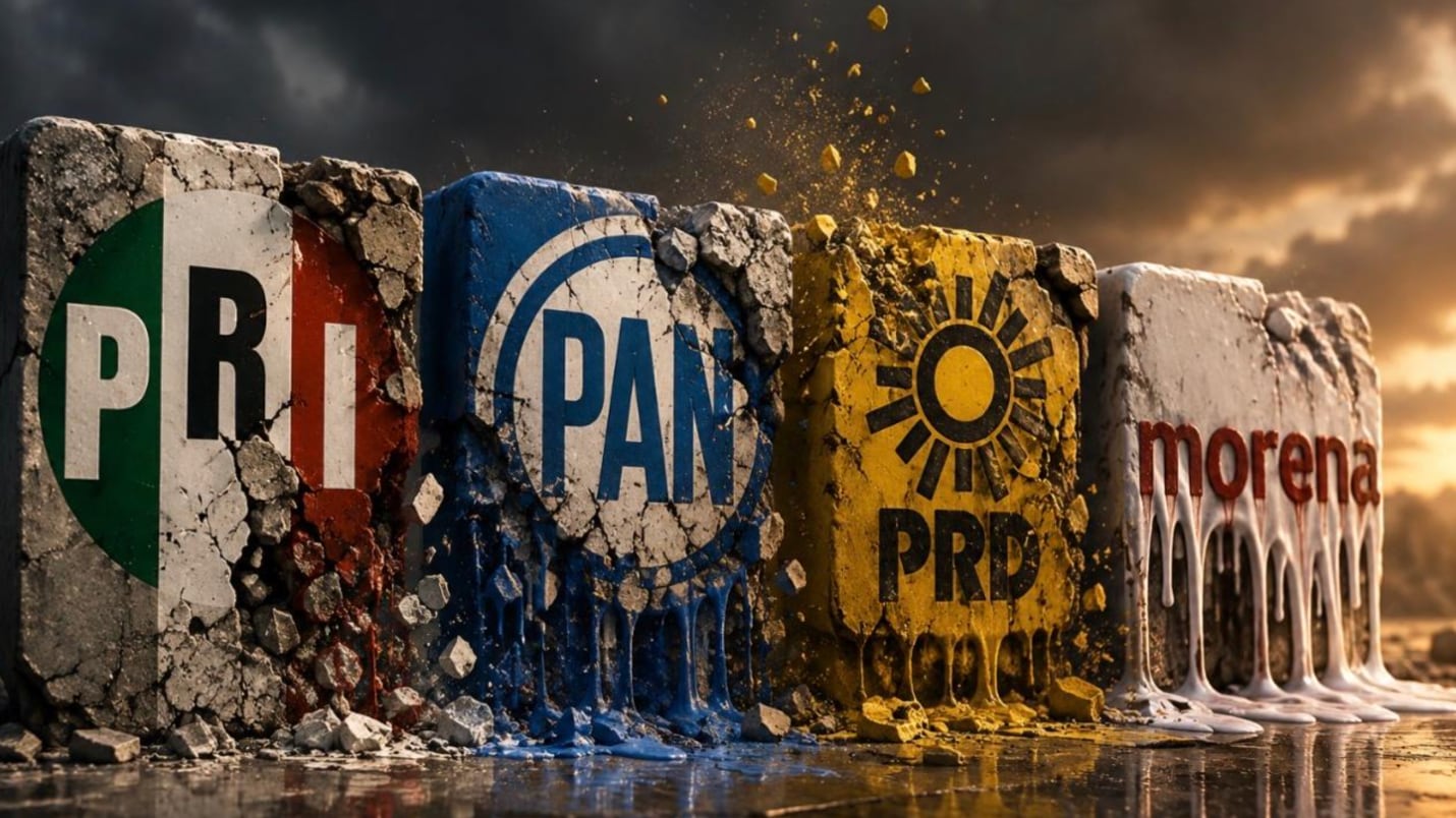 La metamorfosis de los partidos mexicanos
