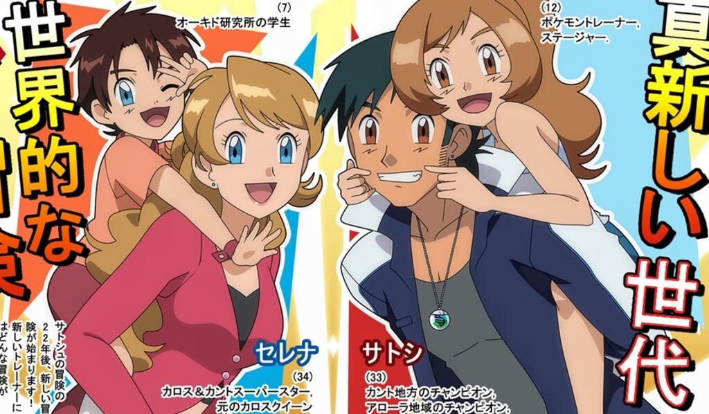 Ash y Serena