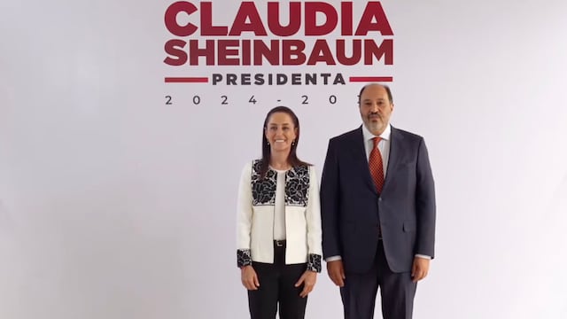 Claudia Sheinbaum presenta a Lázaro Cárdenas Batel como jefe de oficina de la Presidencia