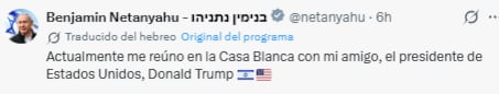 Trump se reúne con presidentes de Israel y Ucrania