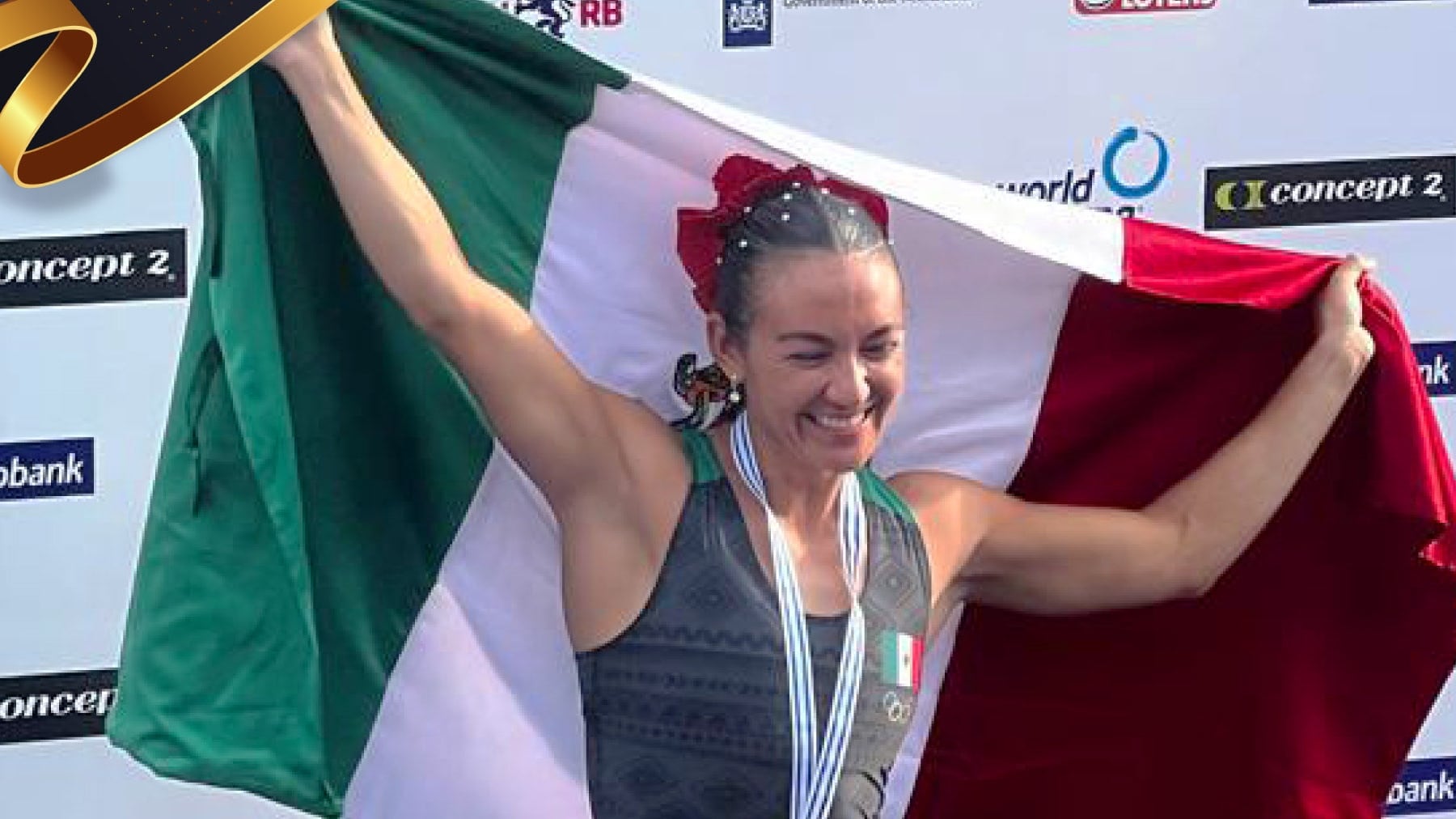 La Marina felicita a Kenia Lechuga por su oro en el Mundial de Remo 2026