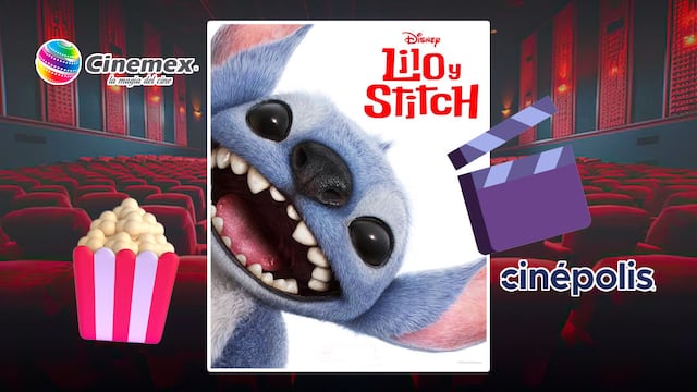Póster de Lilo & Stitch en Cinépolis y Cinemex