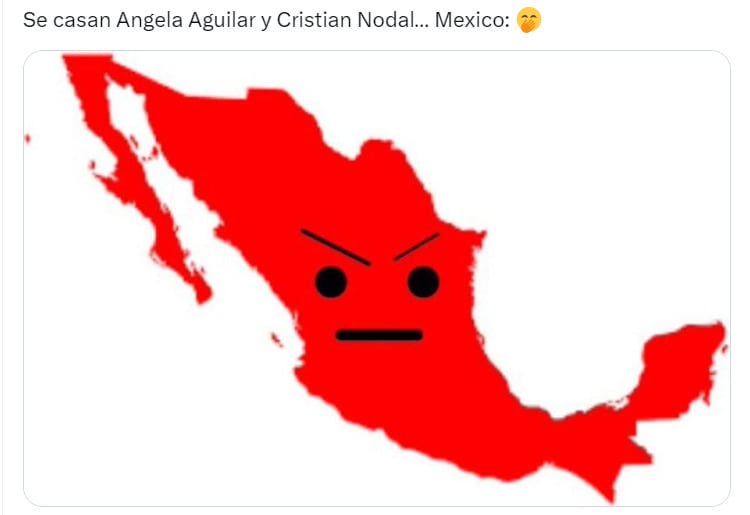 Memes por la boda de Ángela Aguilar y Christian Nodal