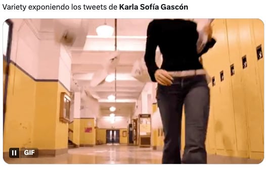 Karla Sofía Gascón cierra su cuenta de X y los memes festejan