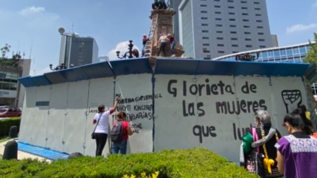 Glorieta de Colón/@antimonumenta